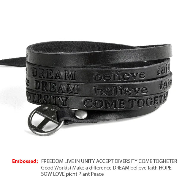 Vintage Bohemian Multi-Layer Leather Wrap Bracelet