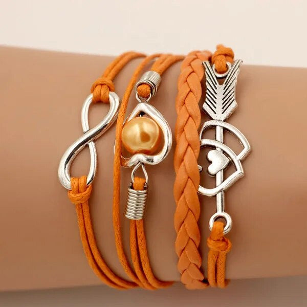 Girls Infinity Love Bracelet