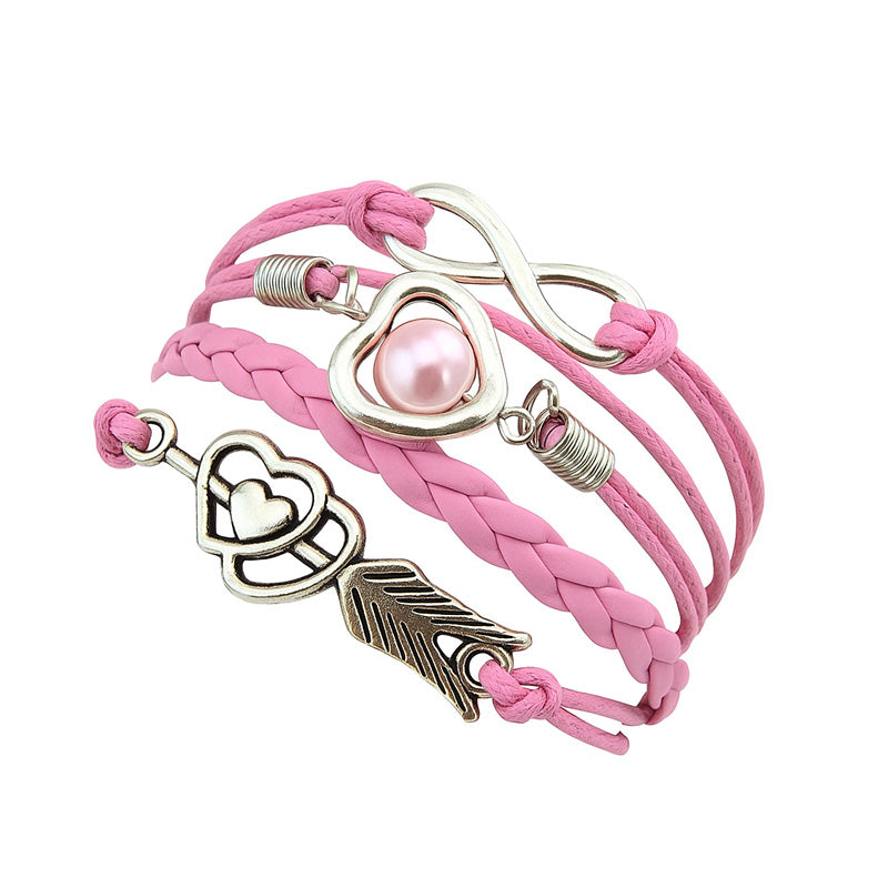 Girls Infinity Love Bracelet