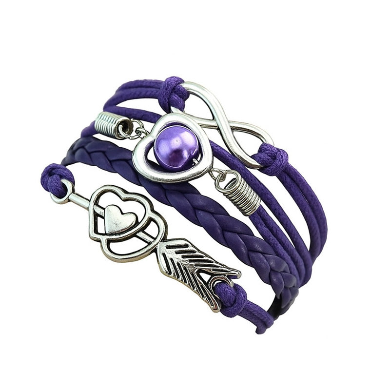 Girls Infinity Love Bracelet