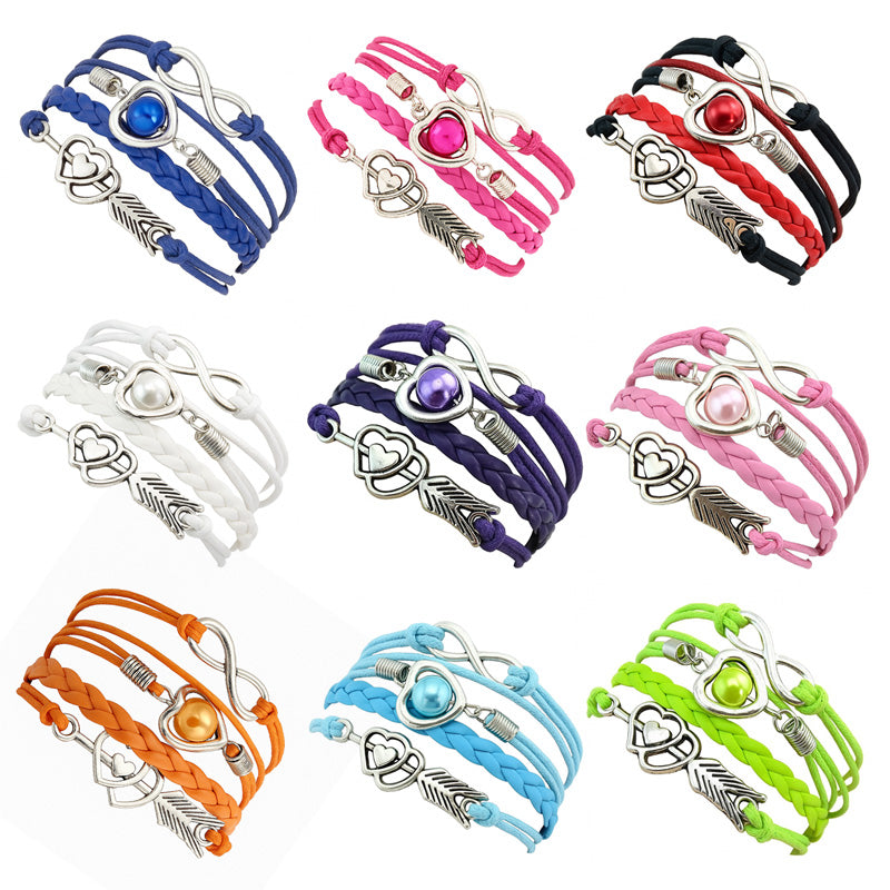 Girls Infinity Love Bracelet