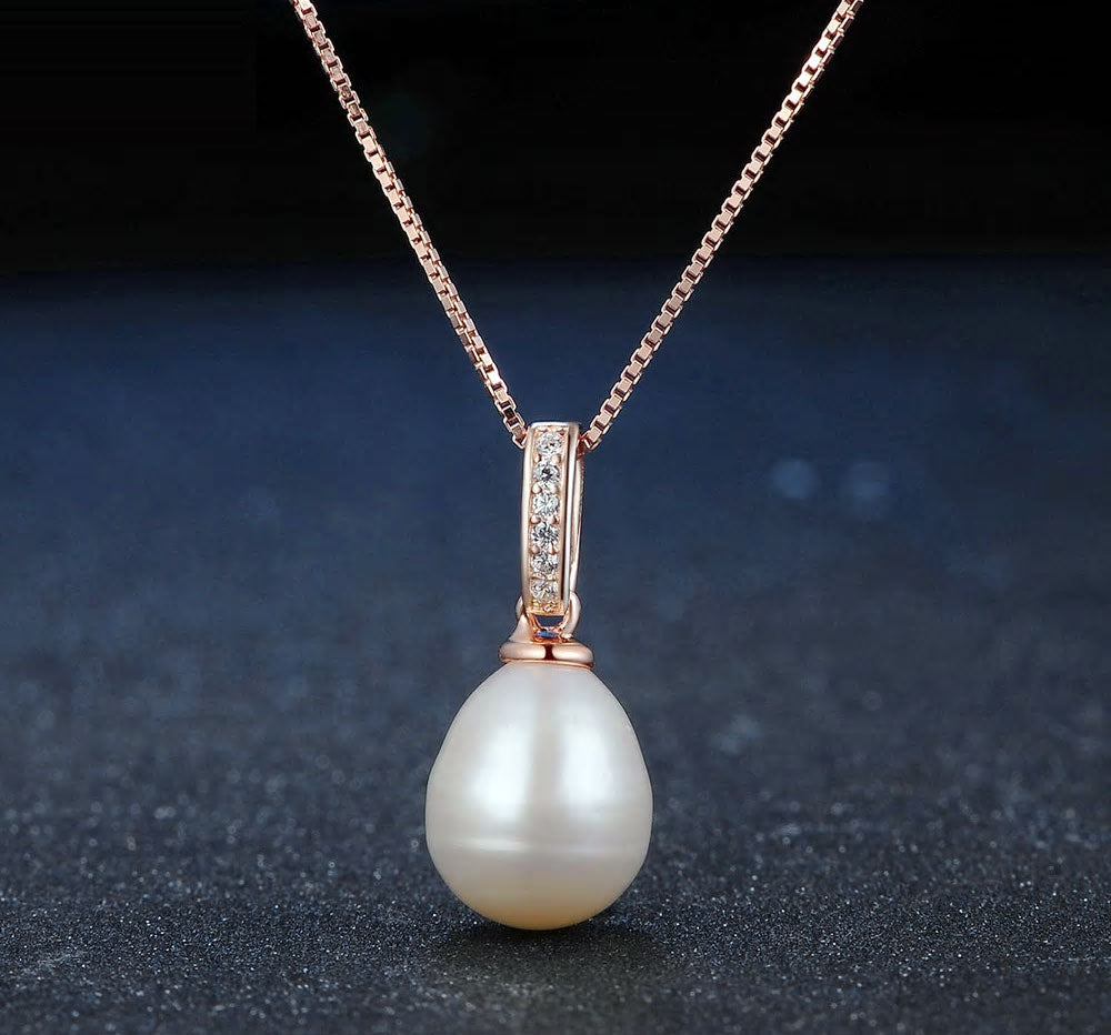 Sterling Silver Freshwater Pearl Hypoallergenic Necklace