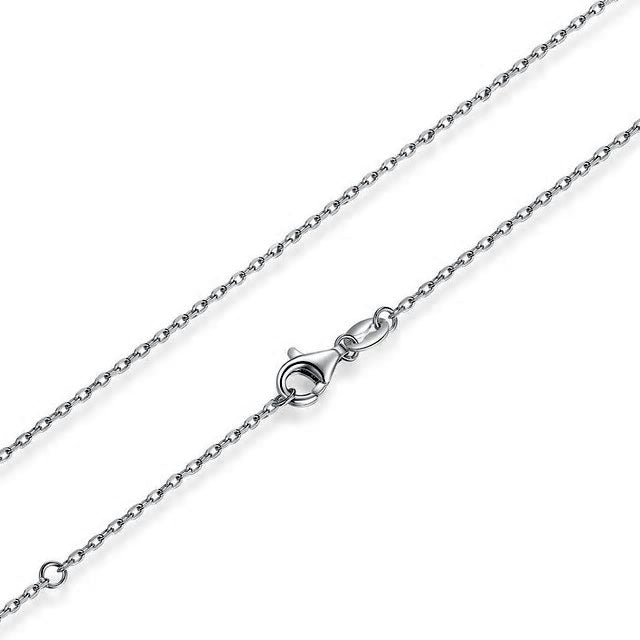 Sterling Silver Cable Chain Hypoallergenic Necklace