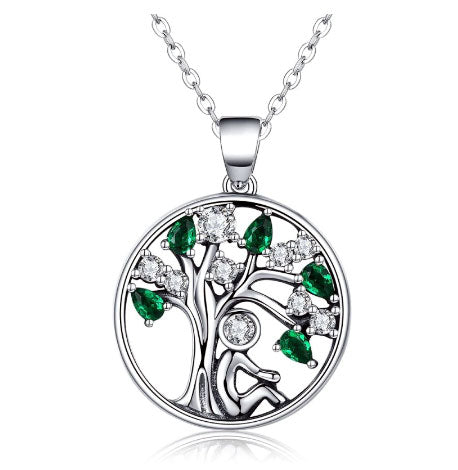 Sterling Silver Tree Of Life Hypoallergenic Necklace