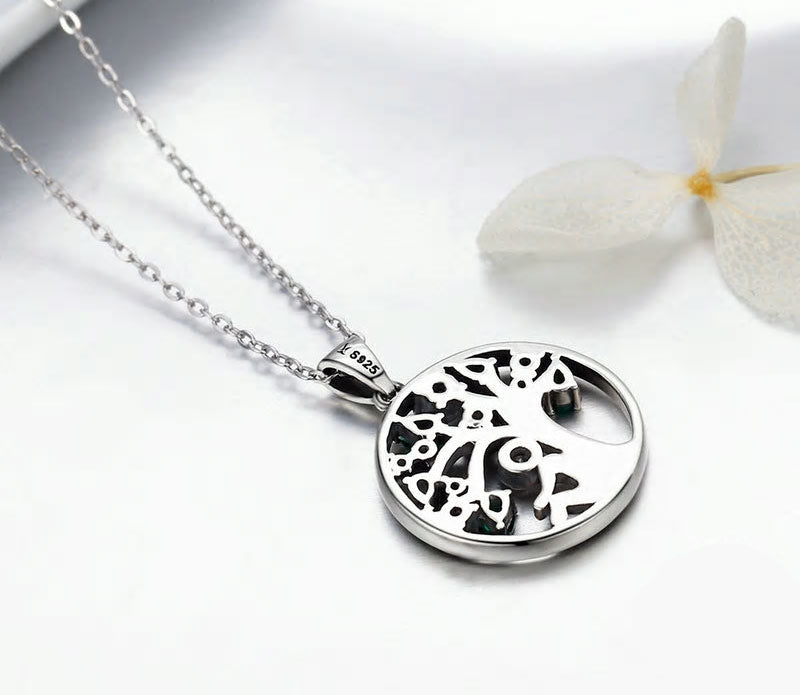 Sterling Silver Tree Of Life Hypoallergenic Necklace