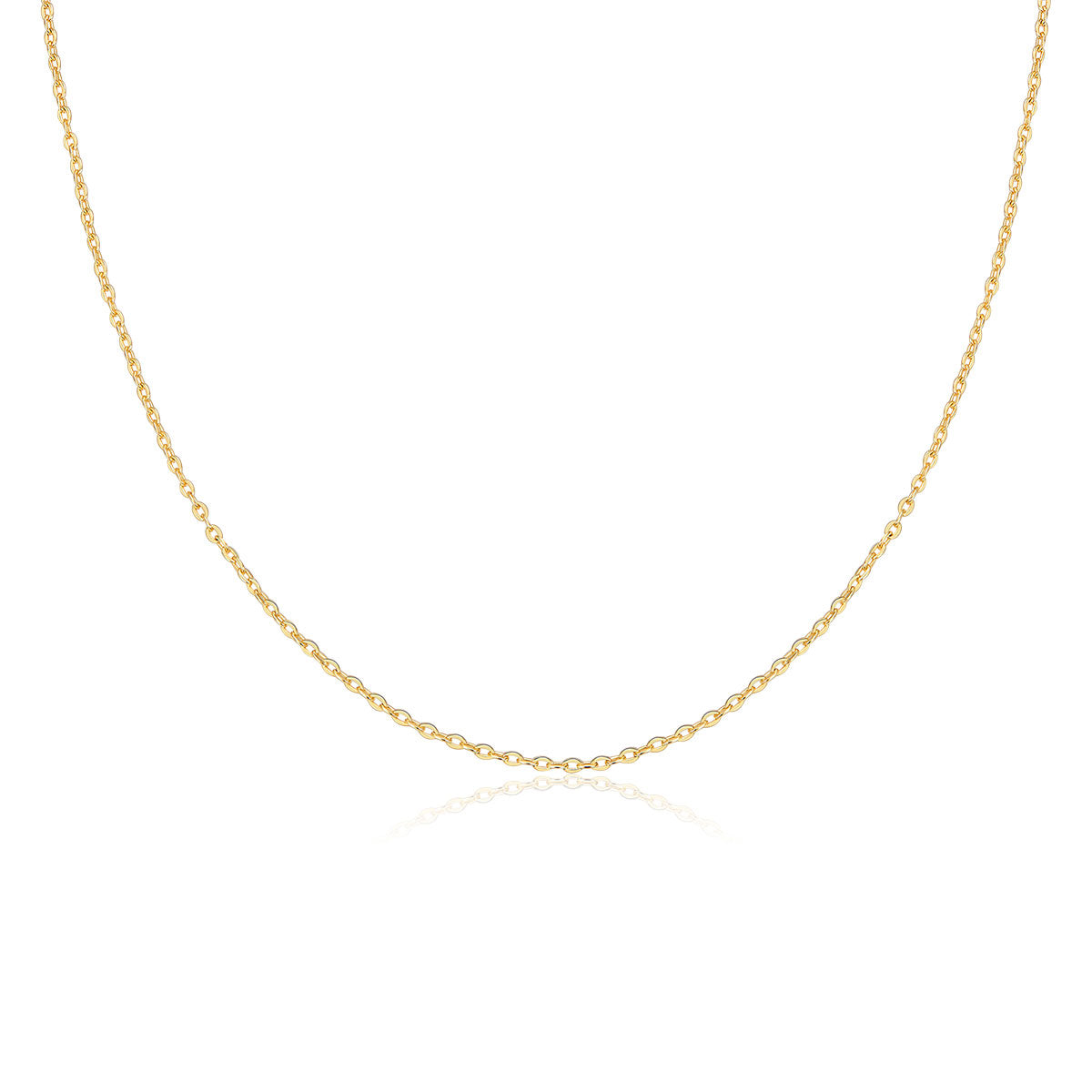 Sterling Silver Rolo Chain Hypoallergenic Necklace