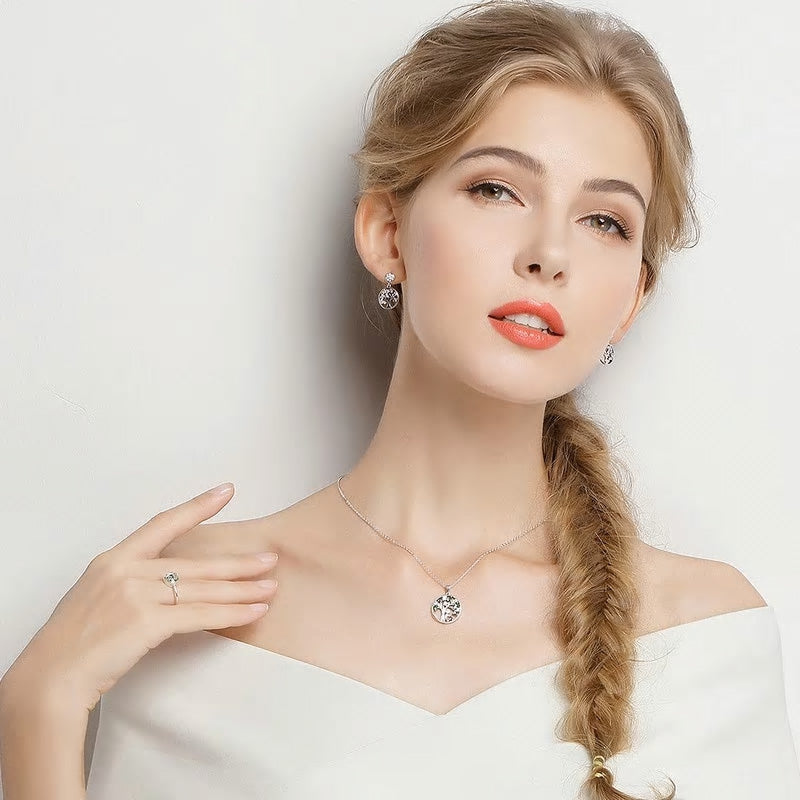 Sterling Silver Tree Of Life Hypoallergenic Necklace