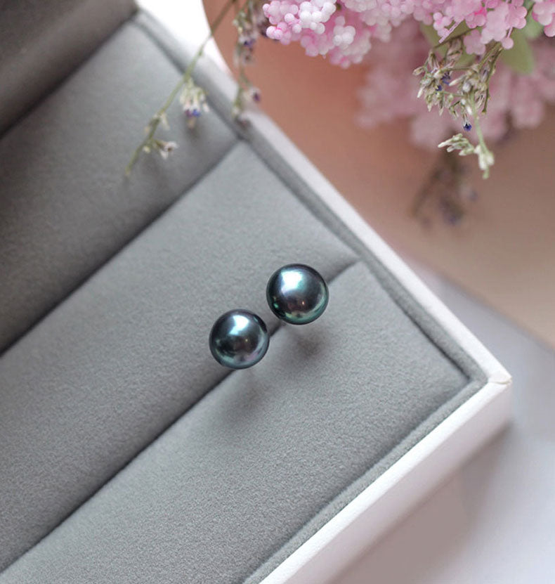 Sterling Silver Pearl Stud Hypoallergenic Earrings - Various