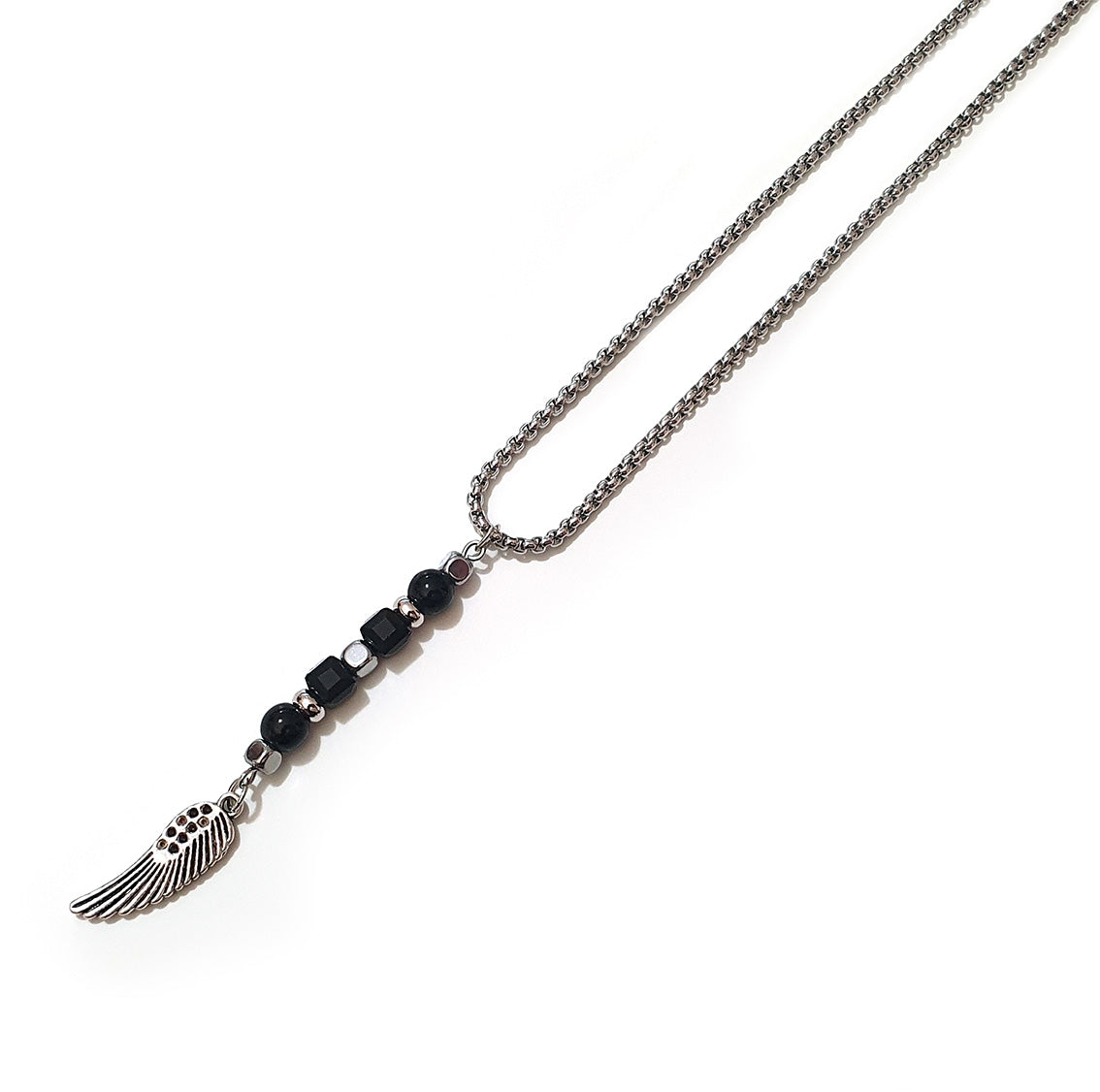 Stainless Steel Beaded Necklace - Various