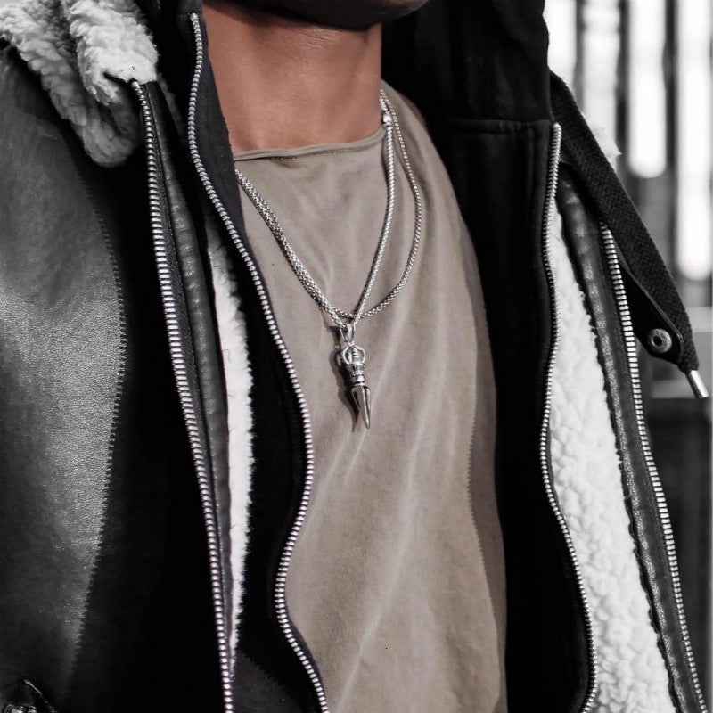 Stainless Steel Medieval Necklace