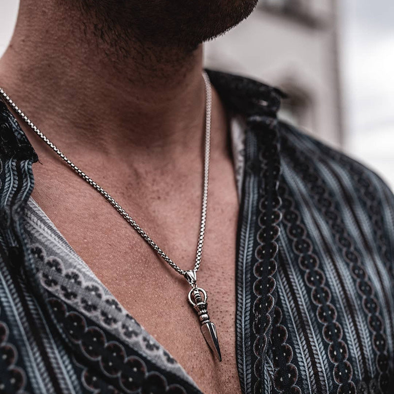 Stainless Steel Medieval Necklace