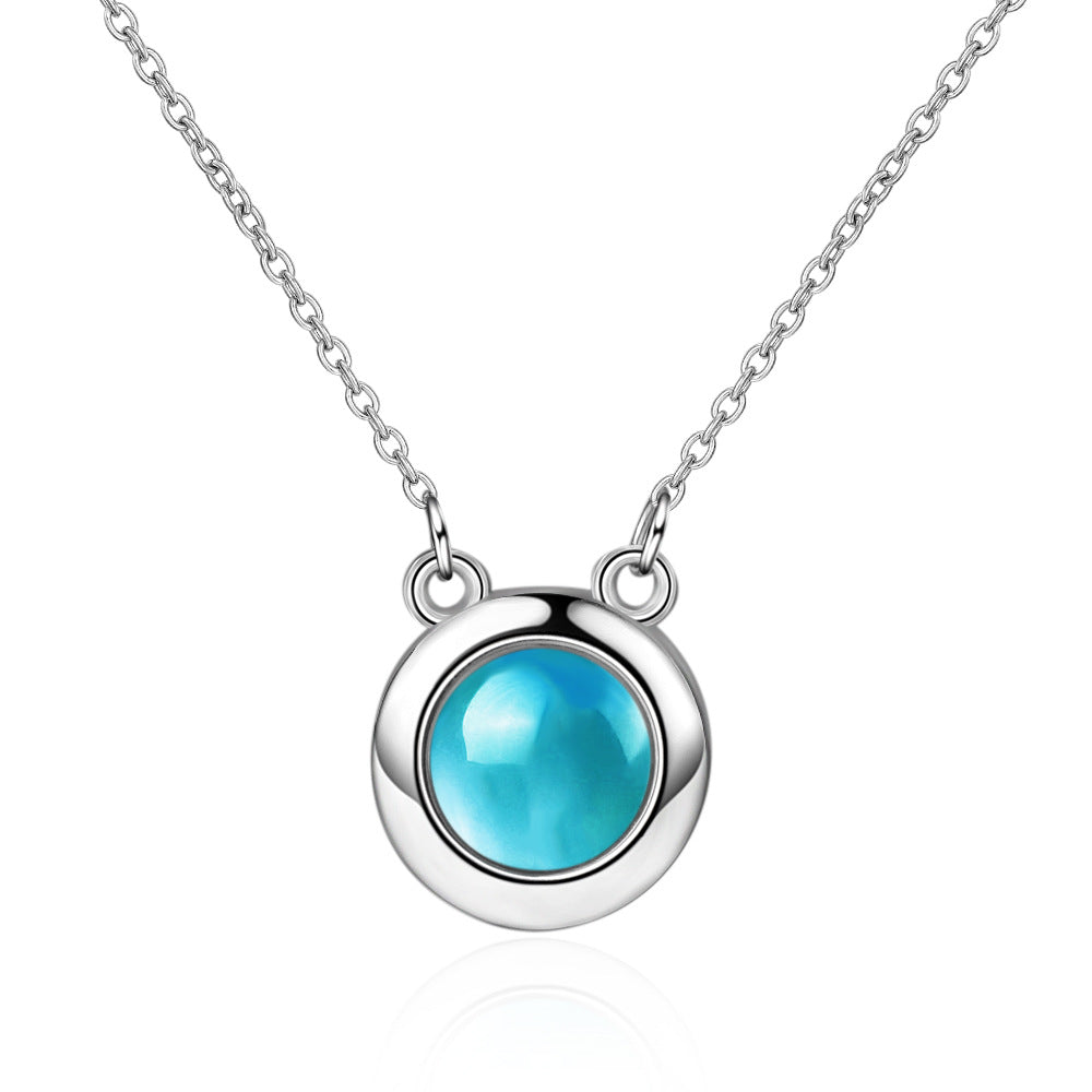 Sterling Silver Sphere Adjustable Hypoallergenic Necklace