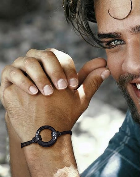 Stainless Steel Circle Of Life Urns Bracelet (For Human Or Pet Ashes)