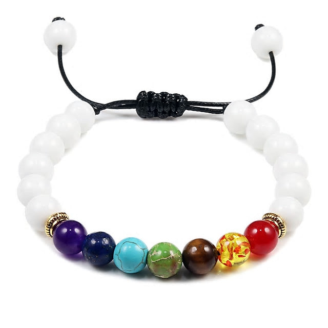 7 Chakras Healing Balance Rope Bracelet - Various