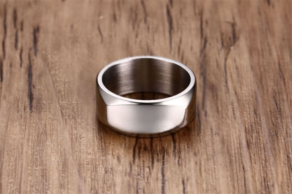 Stainless Steel Stylish Geometric Ring