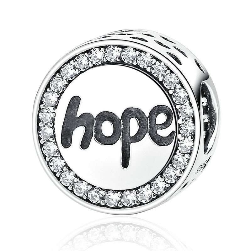 Sterling Silver Hope Hypoallergenic Bead Charm
