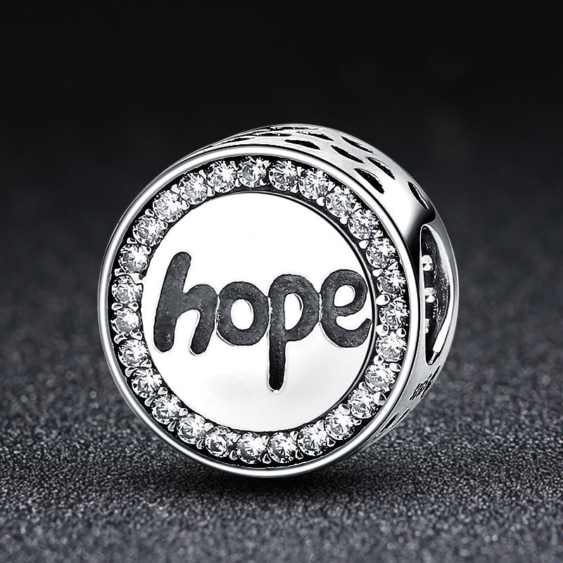 Sterling Silver Hope Hypoallergenic Bead Charm