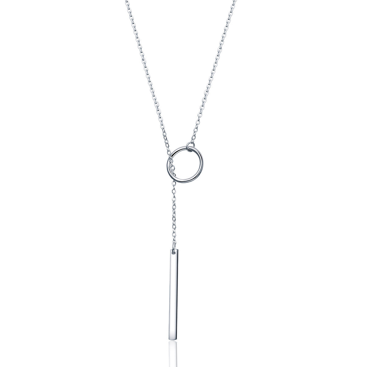 Sterling Silver Fine Pillar Hypoallergenic Necklace