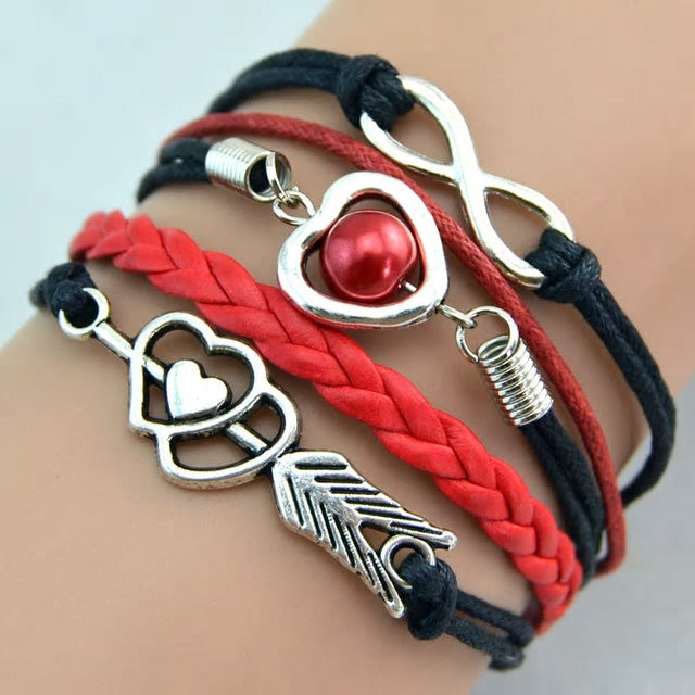 Girls Infinity Love Bracelet