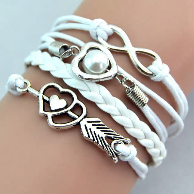 Girls Infinity Love Bracelet