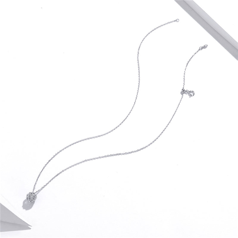 Sterling Silver Ball Of Yarn Hypoallergenic Necklace