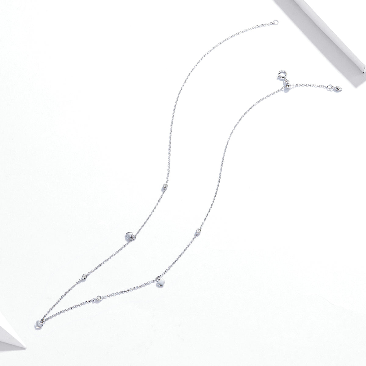 Sterling Silver Heart Hypoallergenic Necklace