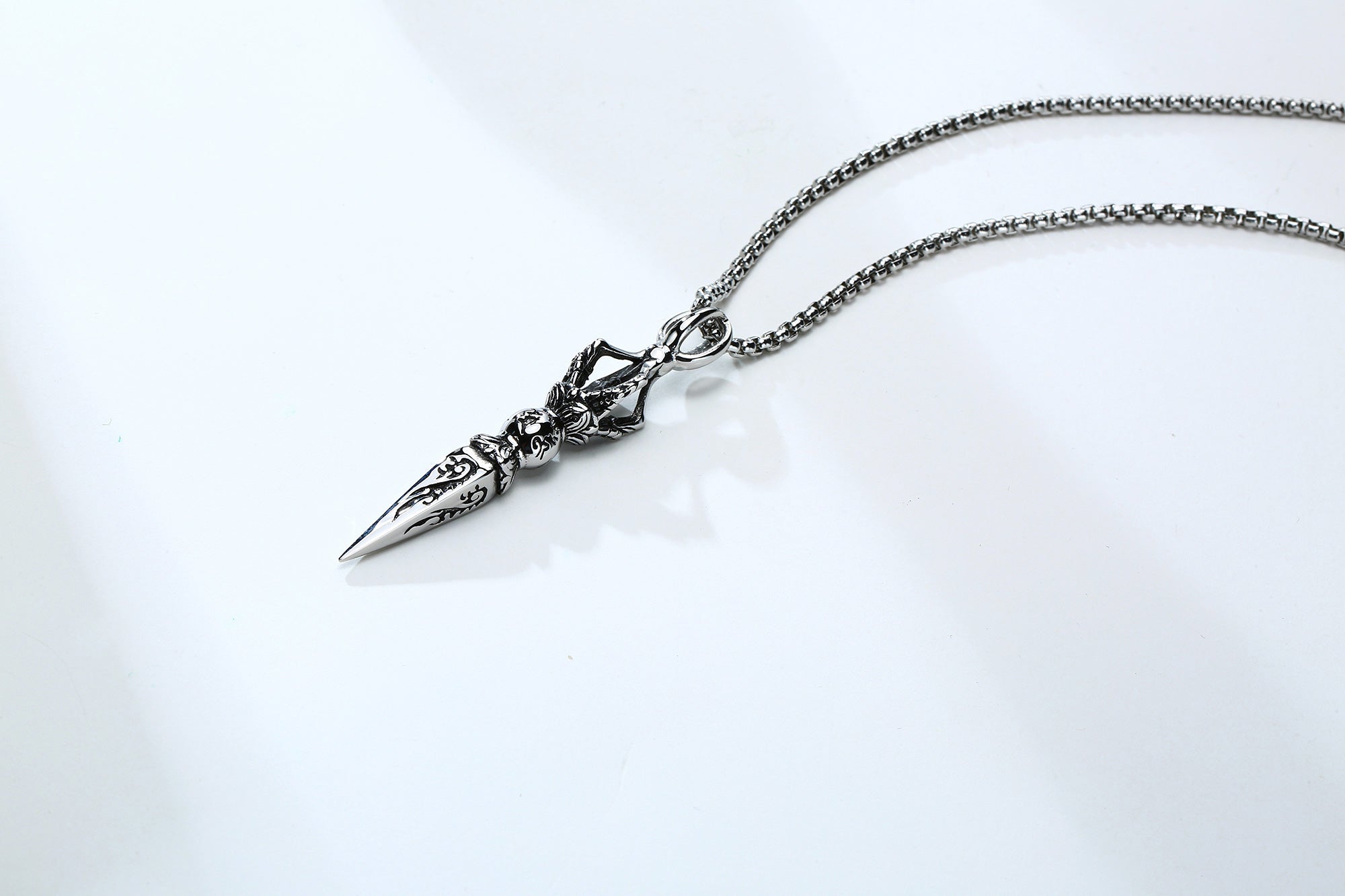 Stainless Steel Phurba Kilaya Necklace
