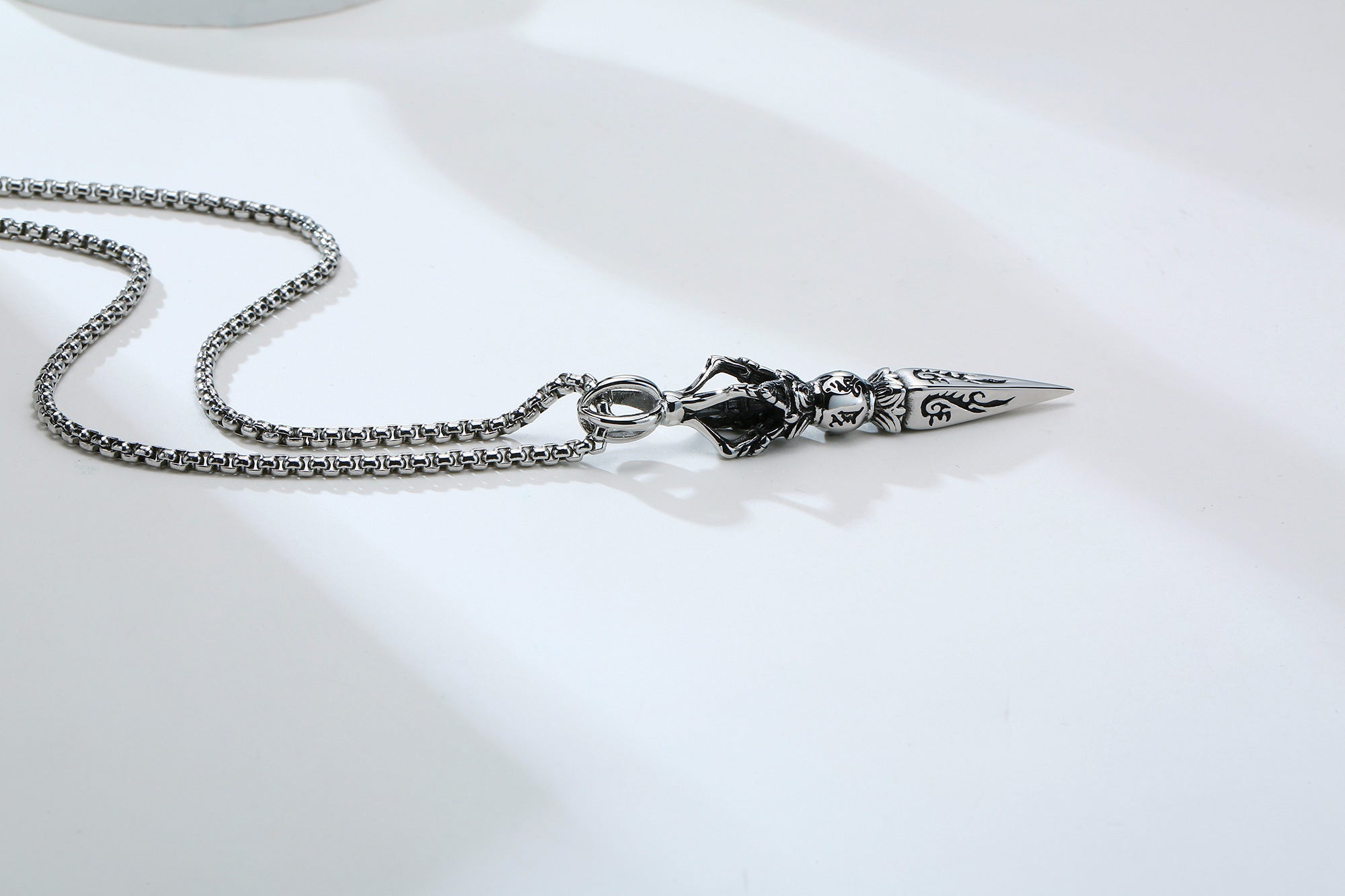 Stainless Steel Phurba Kilaya Necklace