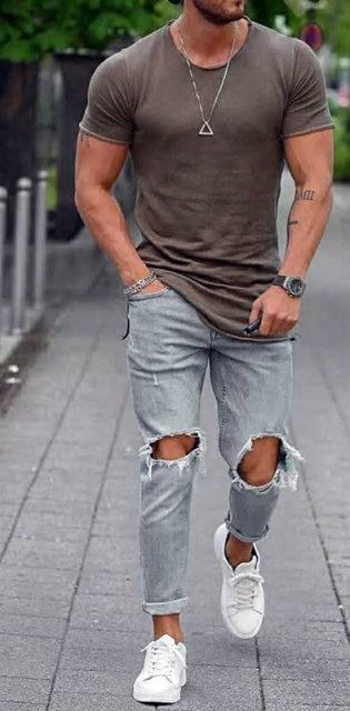 Stainless Steel 2x2cm Triangle Necklace