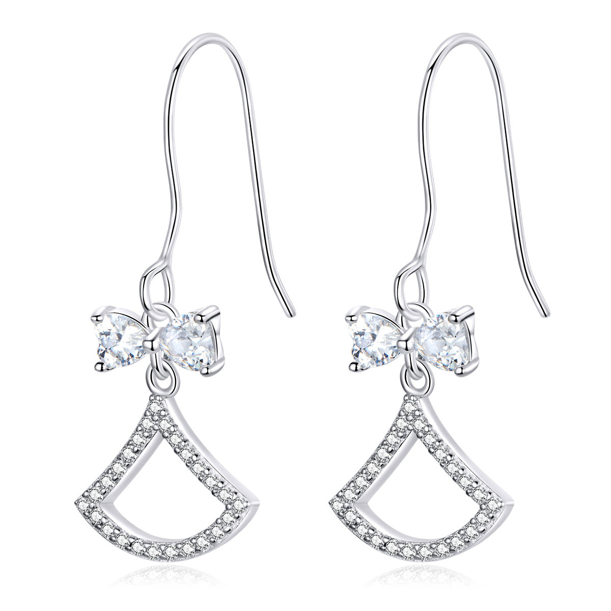 Sterling Silver Dress Hook Hypoallergenic Earrings