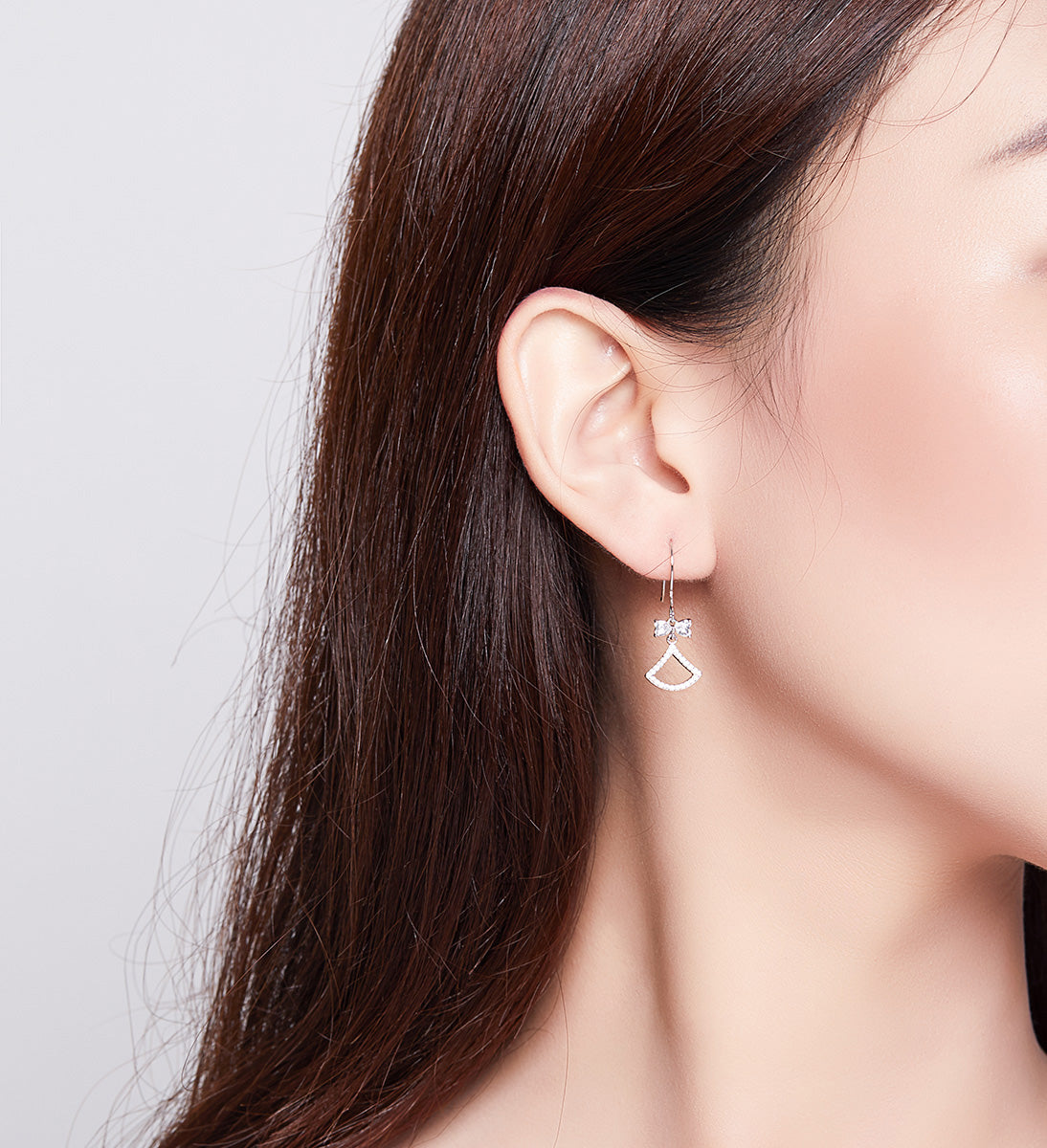 Sterling Silver Dress Hook Hypoallergenic Earrings