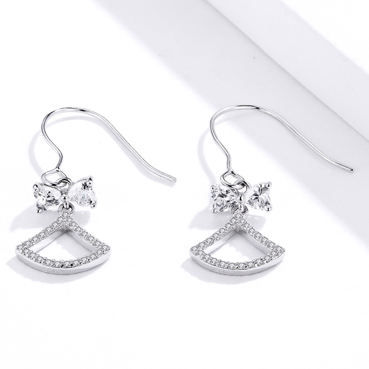 Sterling Silver Dress Hook Hypoallergenic Earrings