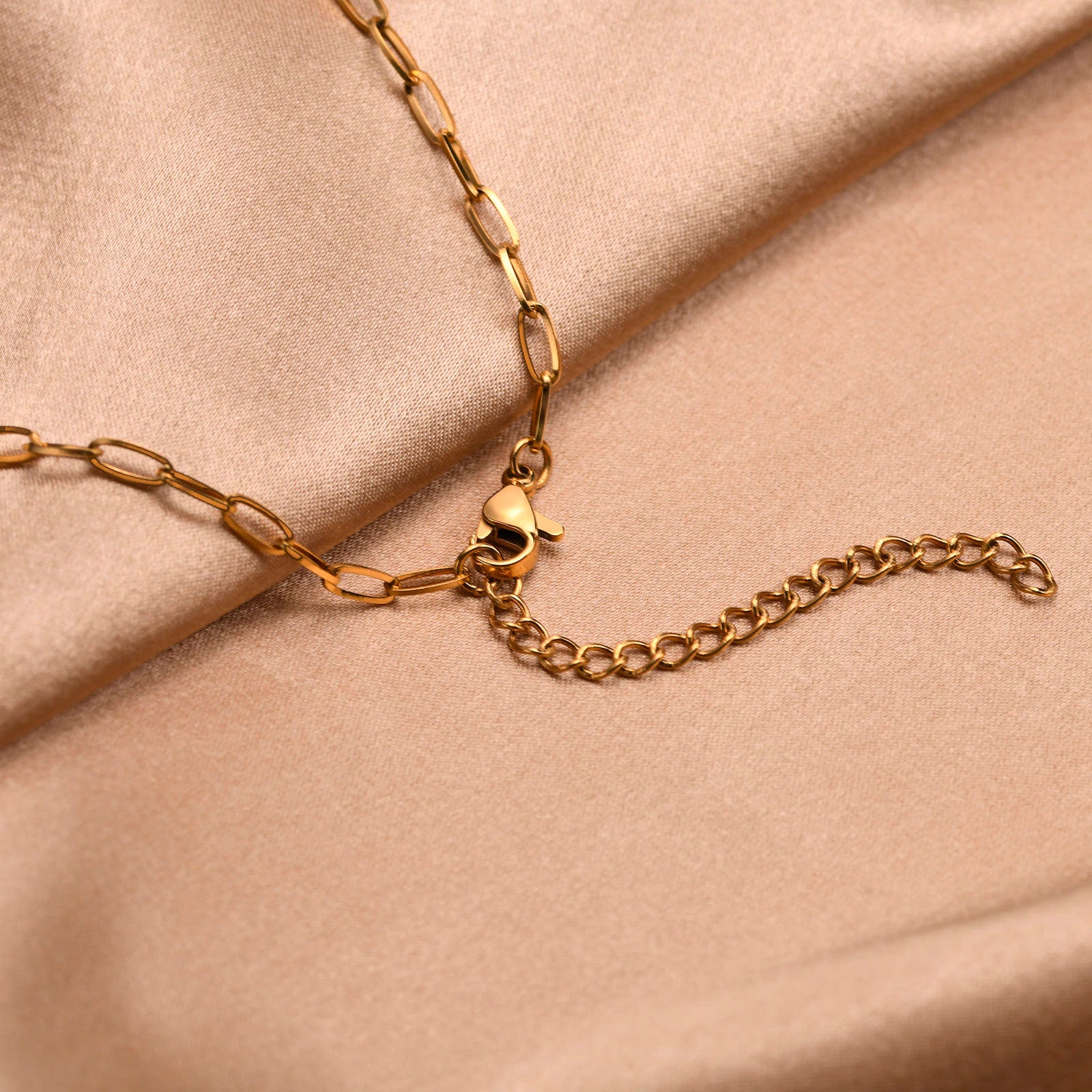 Stainless Steel Rectangle Necklace