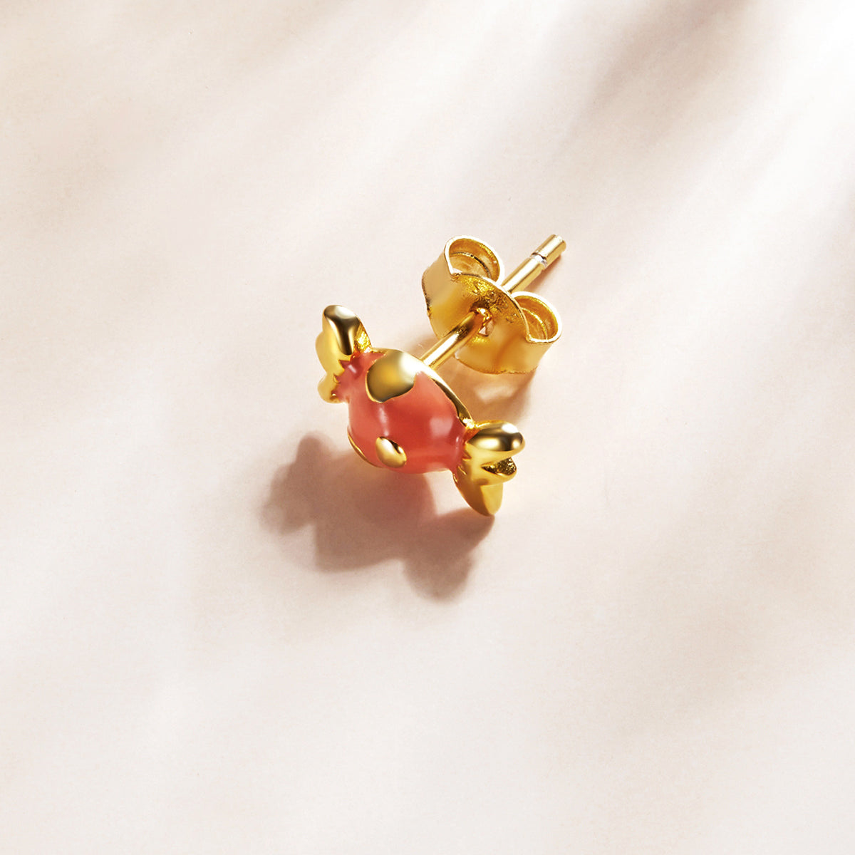 Sterling Silver Candy Stud Hypoallergenic Earrings