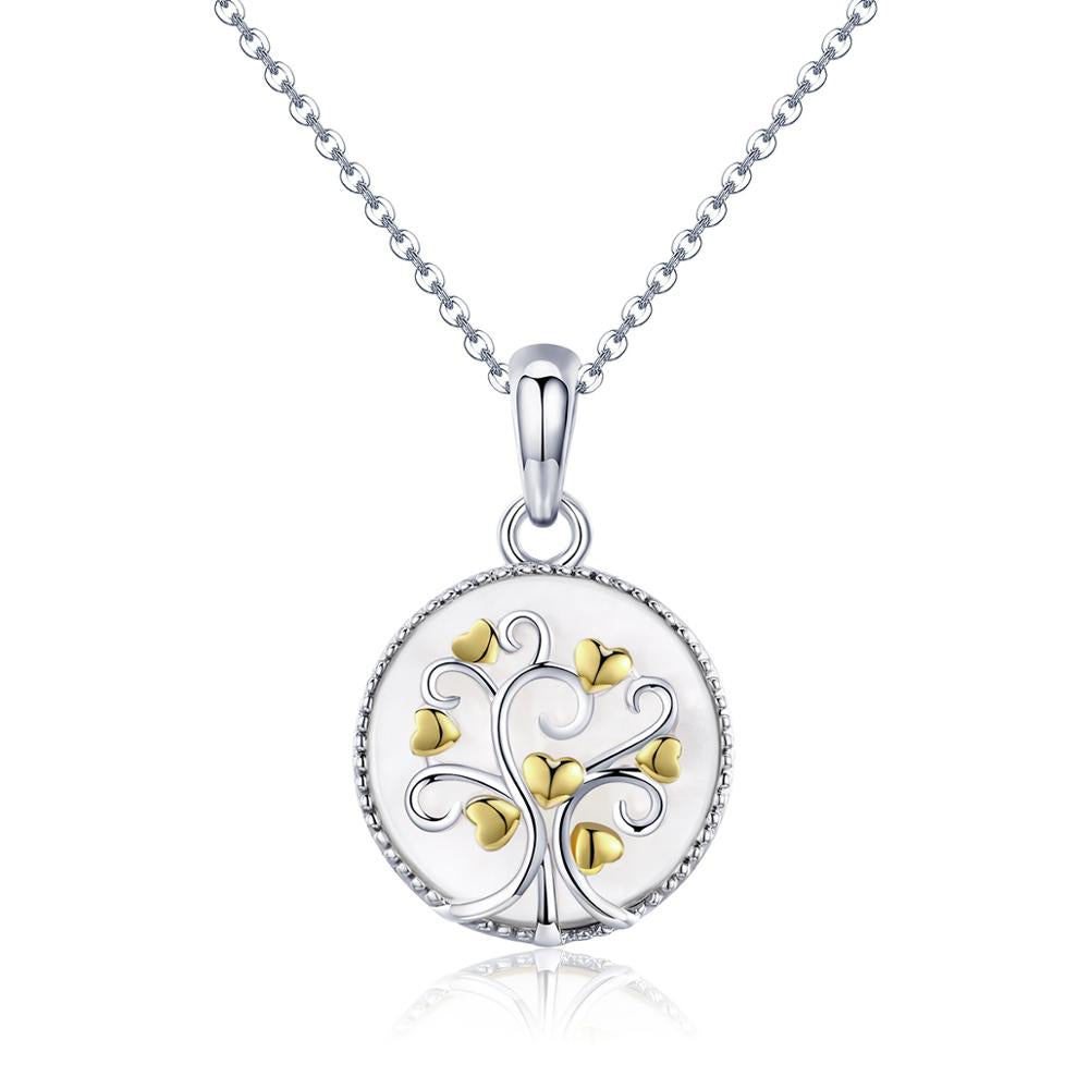 Sterling Silver Tree of Love Life Hypoallergenic Necklace