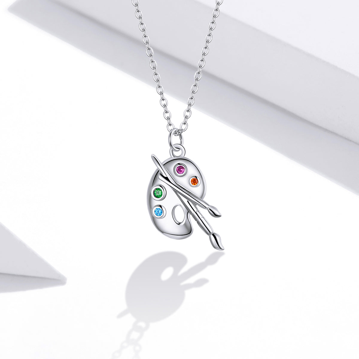 Sterling Silver Artistic Life Hypoallergenic Necklace