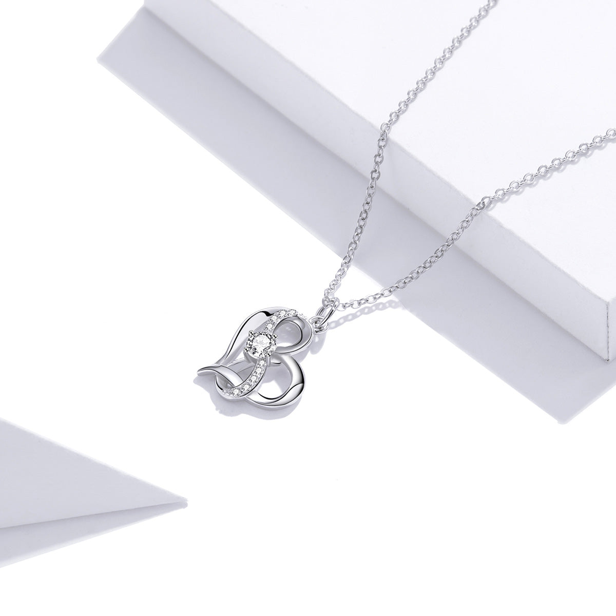 Sterling Silver Infinity Love Hypoallergenic Necklace