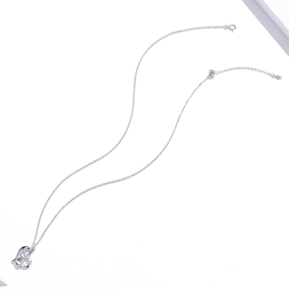 Sterling Silver Infinity Love Hypoallergenic Necklace