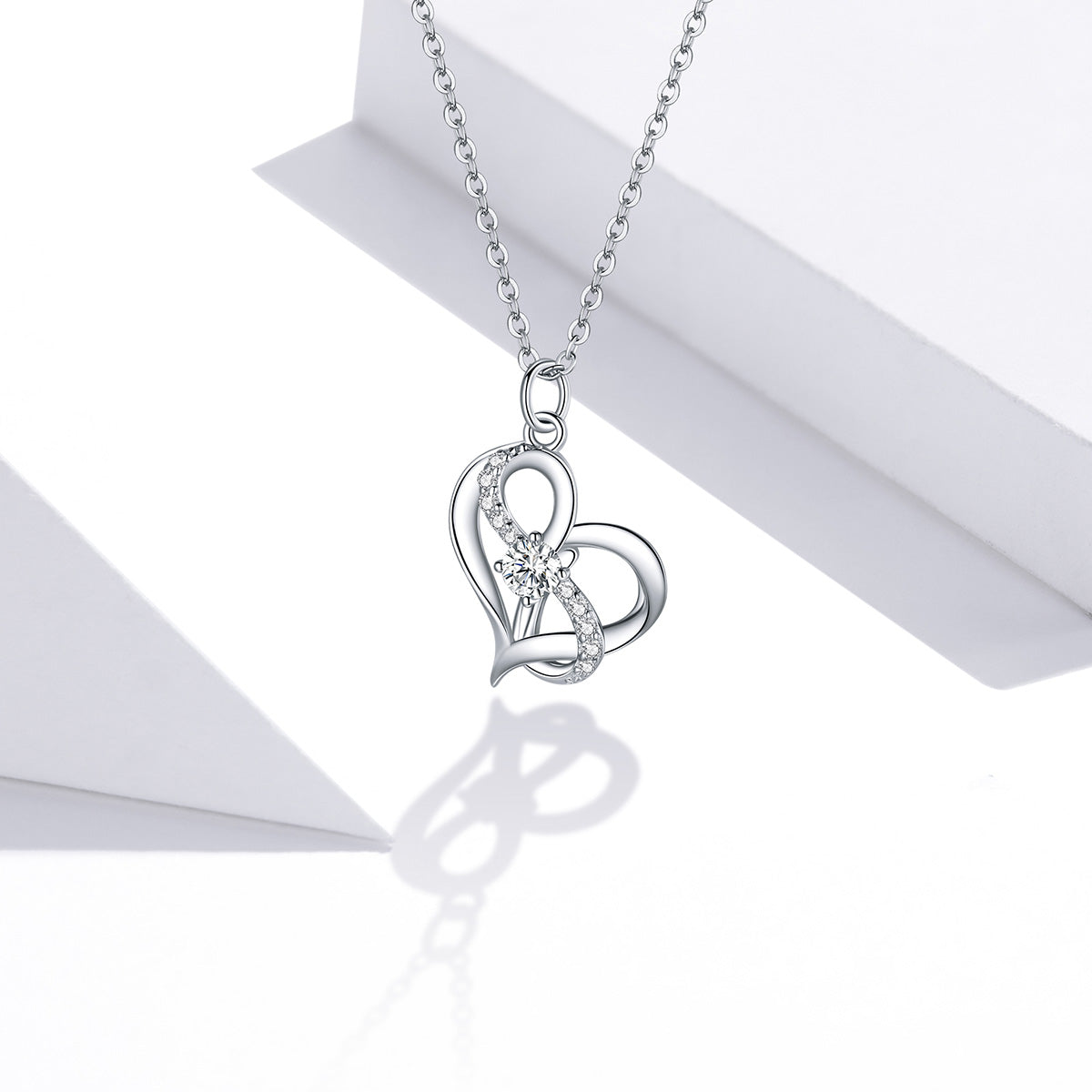 Sterling Silver Infinity Love Hypoallergenic Necklace