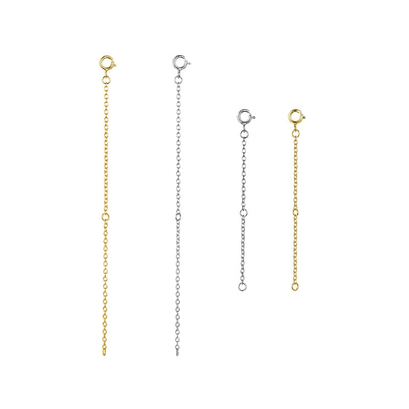 Sterling Silver Necklace Chain Extender 6cm or 10cm