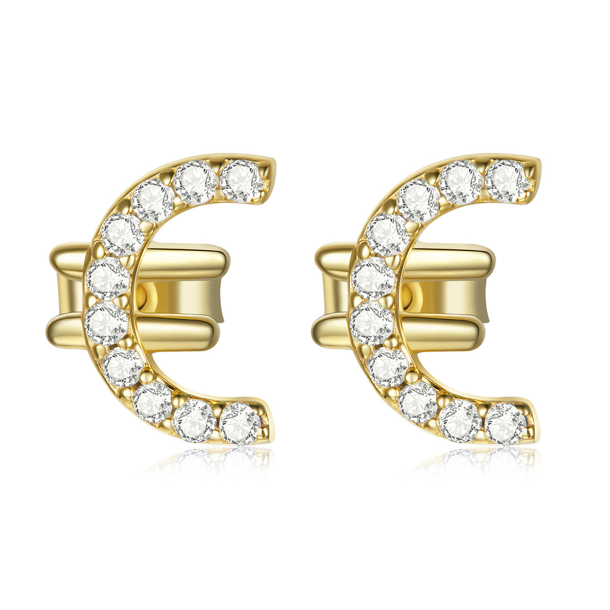 Sterling Silver Euro Stud Hypoallergenic Earrings