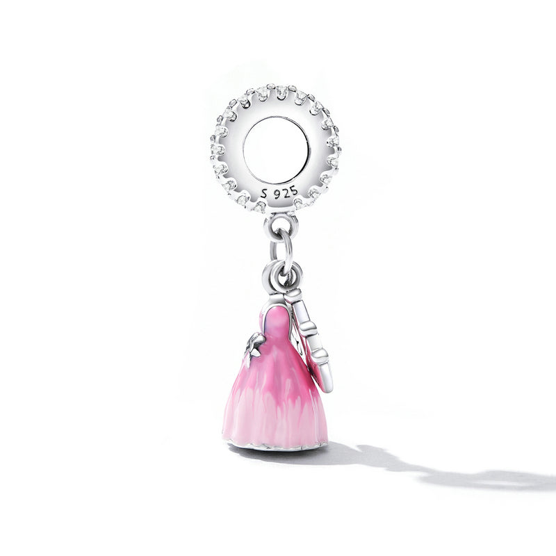 Sterling Silver Princess Hypoallergenic Dangle Charm