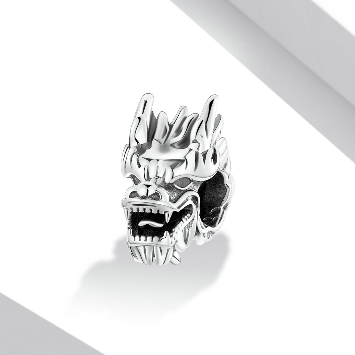 Sterling Silver Dragon Hypoallergenic Bead Charm