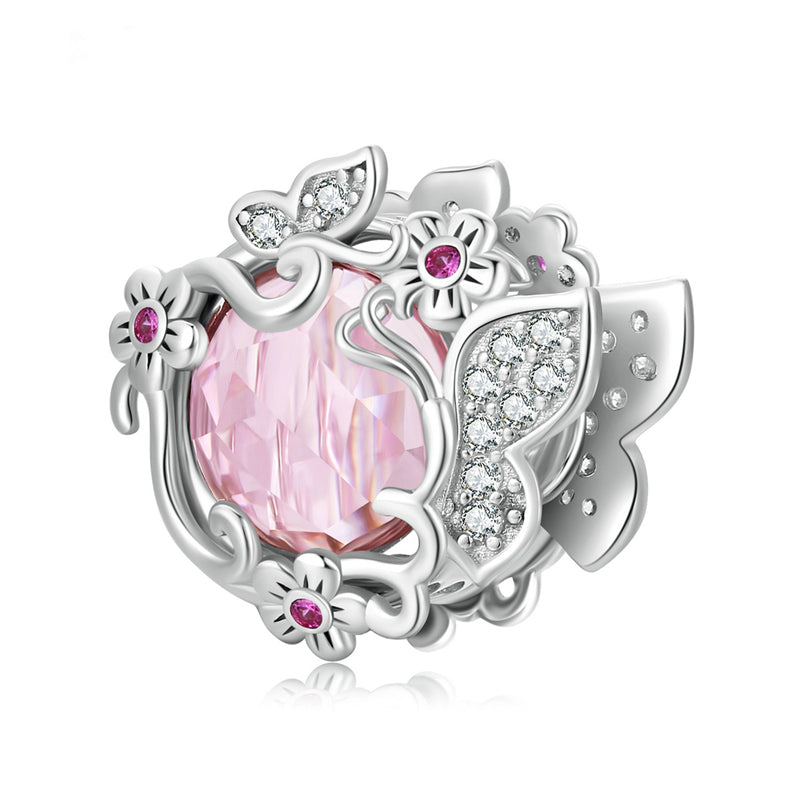 Sterling Silver Secret Garden Hypoallergenic Bead Charm