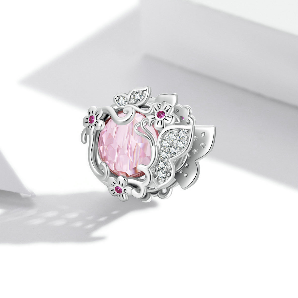 Sterling Silver Secret Garden Hypoallergenic Bead Charm