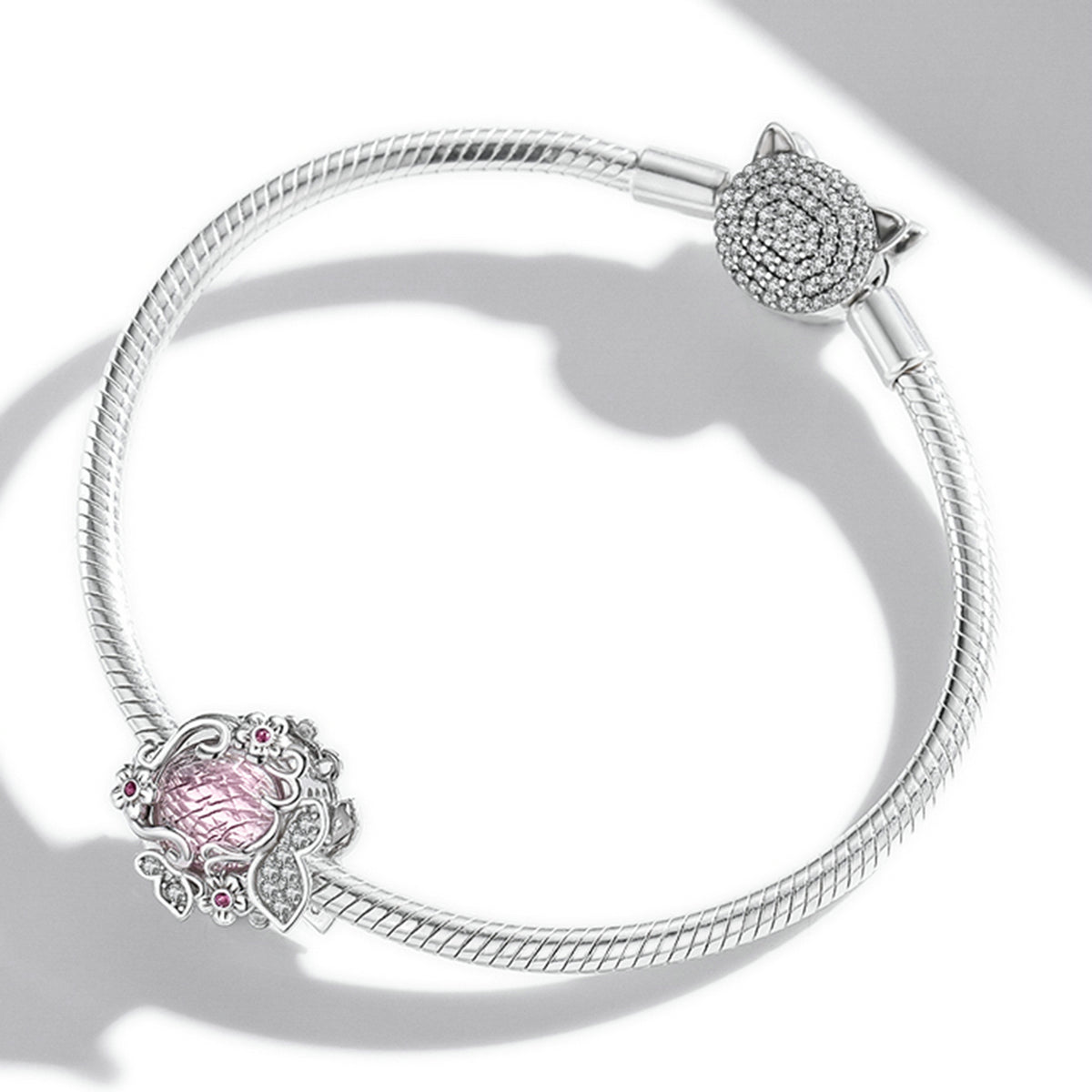 Sterling Silver Secret Garden Hypoallergenic Bead Charm