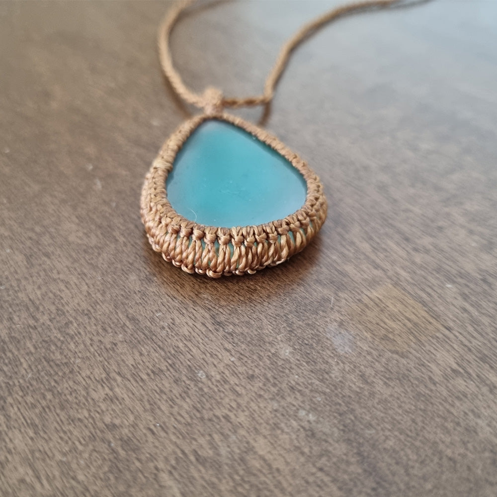 Natural Green Quartz Handmade Necklace