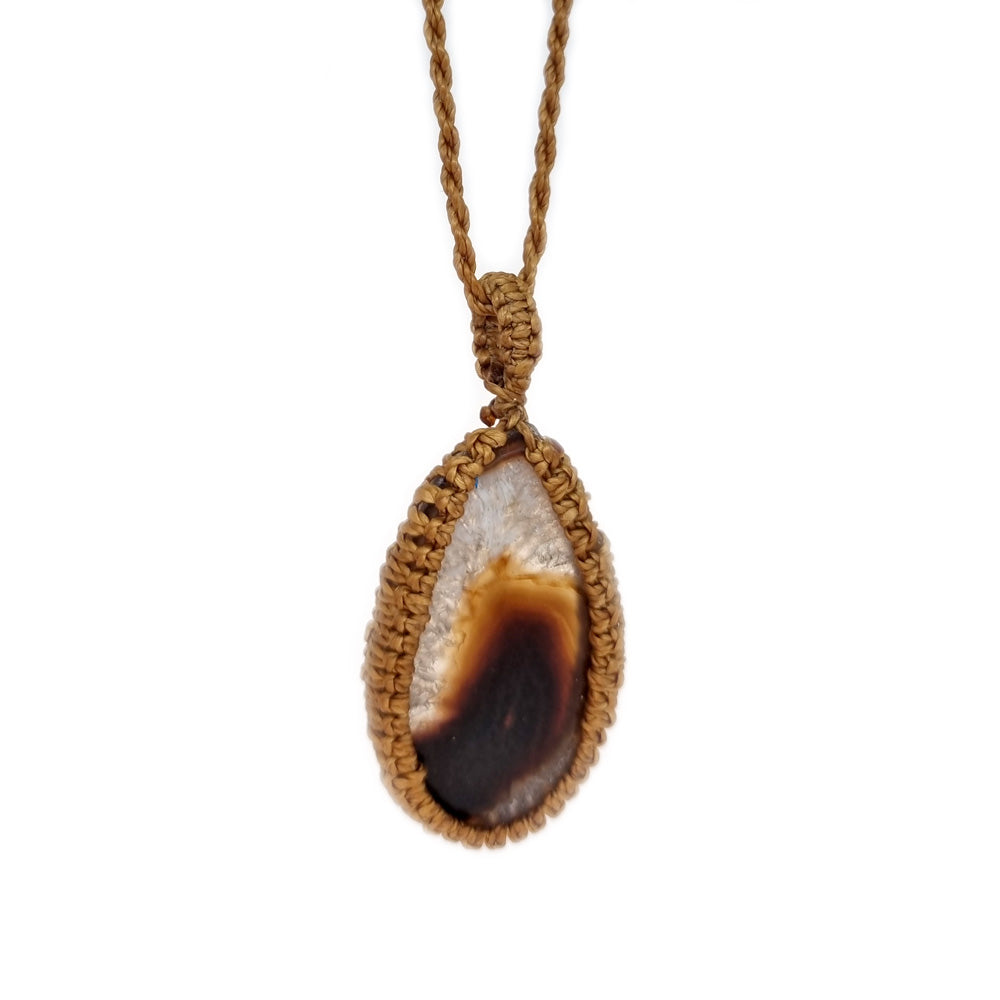 Natural Yellow Quartz Handmade Necklace