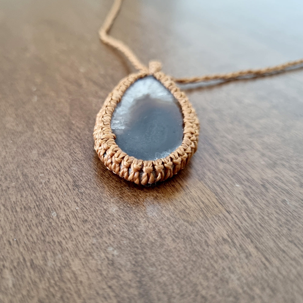 Natural Yellow Quartz Handmade Necklace