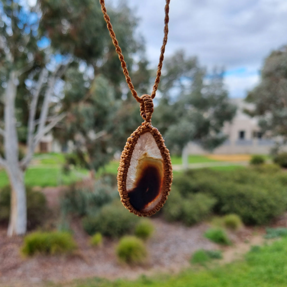 Natural Yellow Quartz Handmade Necklace